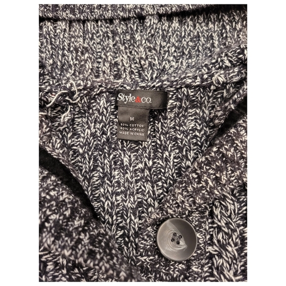 Style & Co Juniors M Sweater - Picture 3 of 3